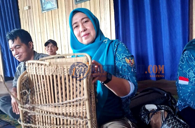 Ketua TP PKK Dorong Pelestarian Anyaman Rotan Desa Tambaba sebagai Produk Unggulan Daerah