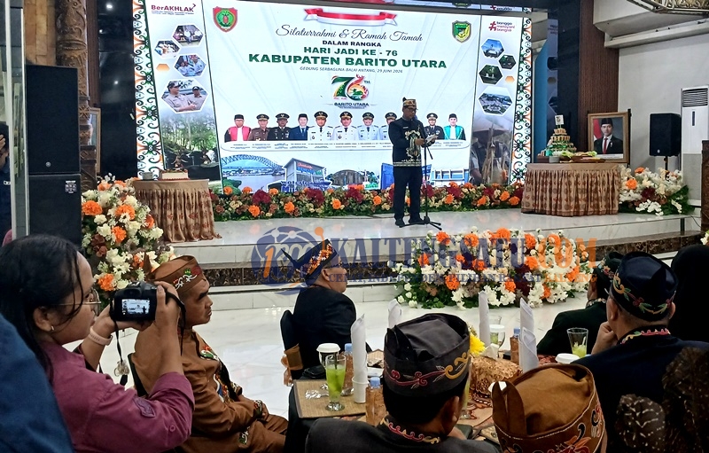 Bupati Ajak Masyarakat Bersatu Membangun Barito Utara yang Maju, Sejahtera, dan Berkeadilan