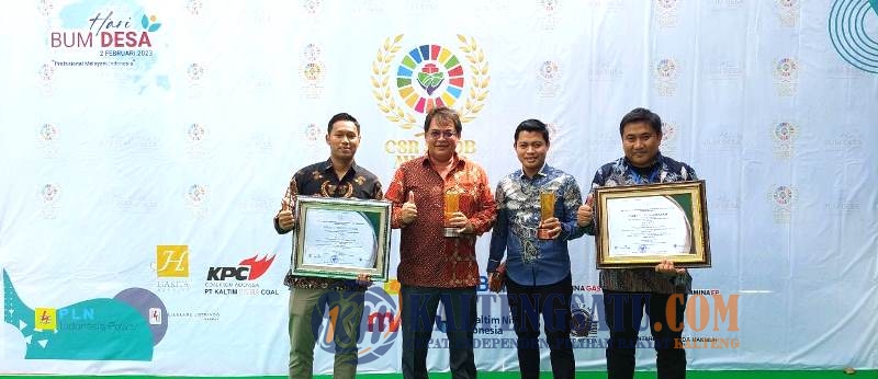 PT Pamapersada Nusantara Distrik BEKB Raih Penghargaan CSR & PDB Awards 2023