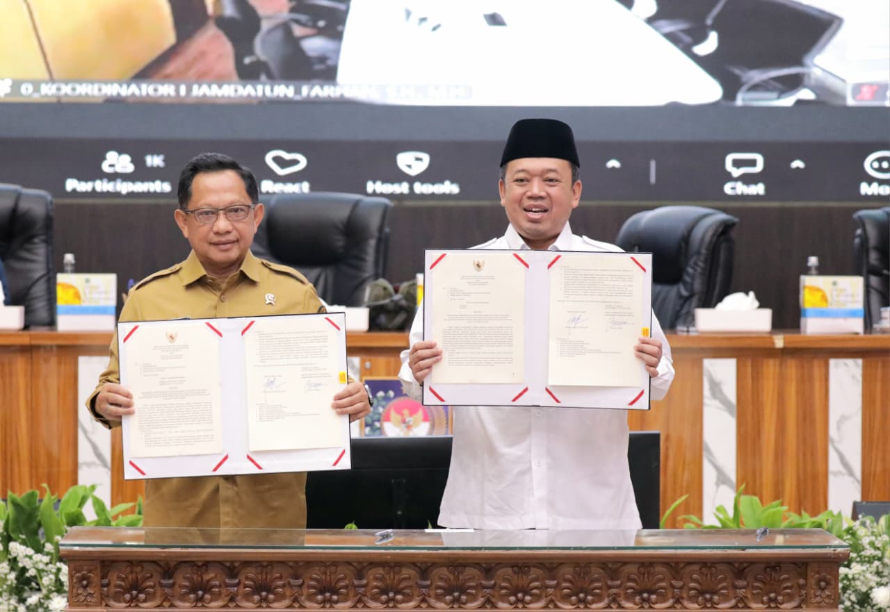 Menteri ATR BPN dan Mendagri Teken Surat Edaran Bersama, Verifikasi BPHTB Dipercepat Jadi 3 Hari