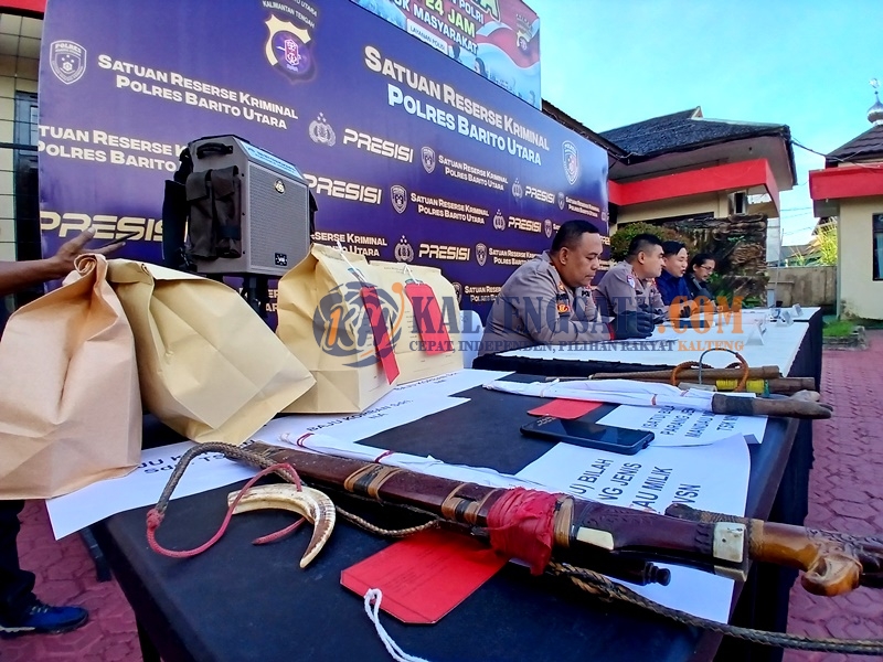 Polres Barito Utara Ungkap Kasus Pembunuhan Sadis di Benangin I, Dipicu Sengketa Lahan