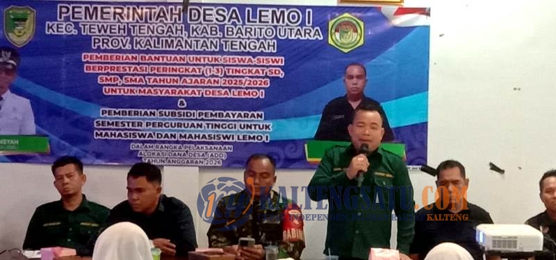 Pemdes Lemo I Alokasikan Rp265,4 Juta untuk Beasiswa Siswa Berprestasi dan Subsidi Kuliah Mahasiswa