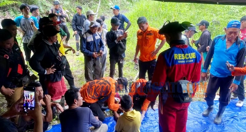 Anak Hilang di Hutan Desa Sabuh Ditemukan Selamat, Tim Gabungan Lakukan Pencarian Intensif