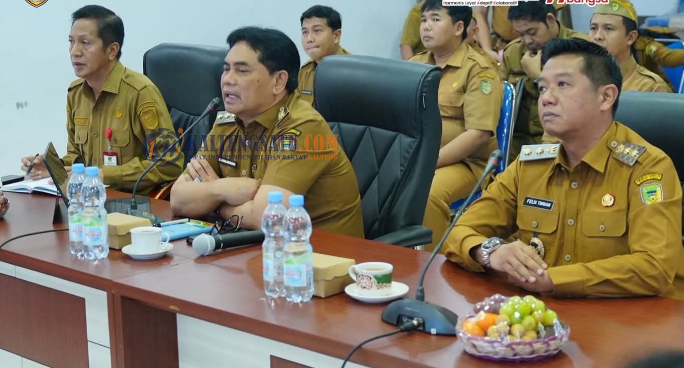 Bupati Shalahuddin Minta Dinas PUPR Barito Utara Evaluasi Progres Fisik dan Serapan Anggaran