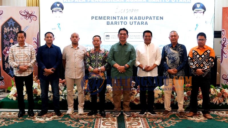 Bupati Sambut Kajari dan Ketua PA Muara Teweh yang Baru di Rumah Jabatan Bupati