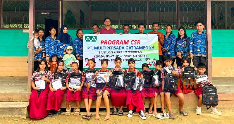 PT Multipersada Gatramegah Perkuat Komitmen CSR melalui Bantuan Pendidikan di Desa Karamuan