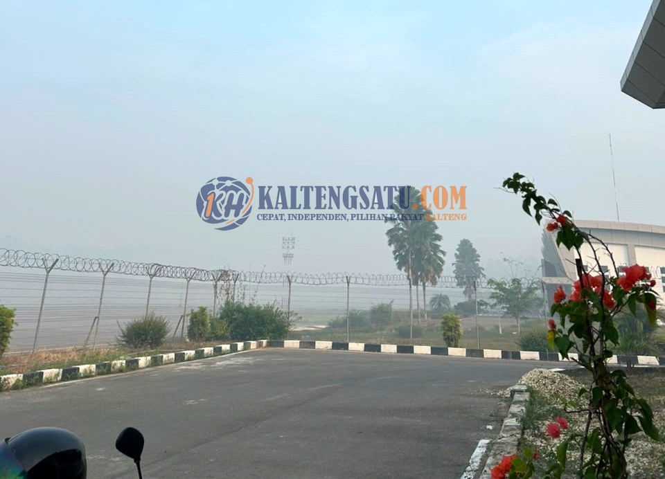 Penerbangan ke Muara Teweh Kembali Dibatalkan Akibat Kabut Asap