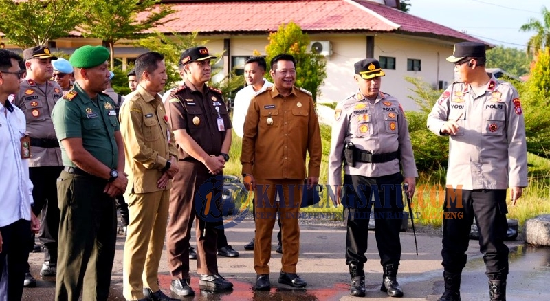 Sinergi Pemkab dan Polda Kalteng Diperkuat, Wabup Felix Sambut Kunjungan Wakapolda