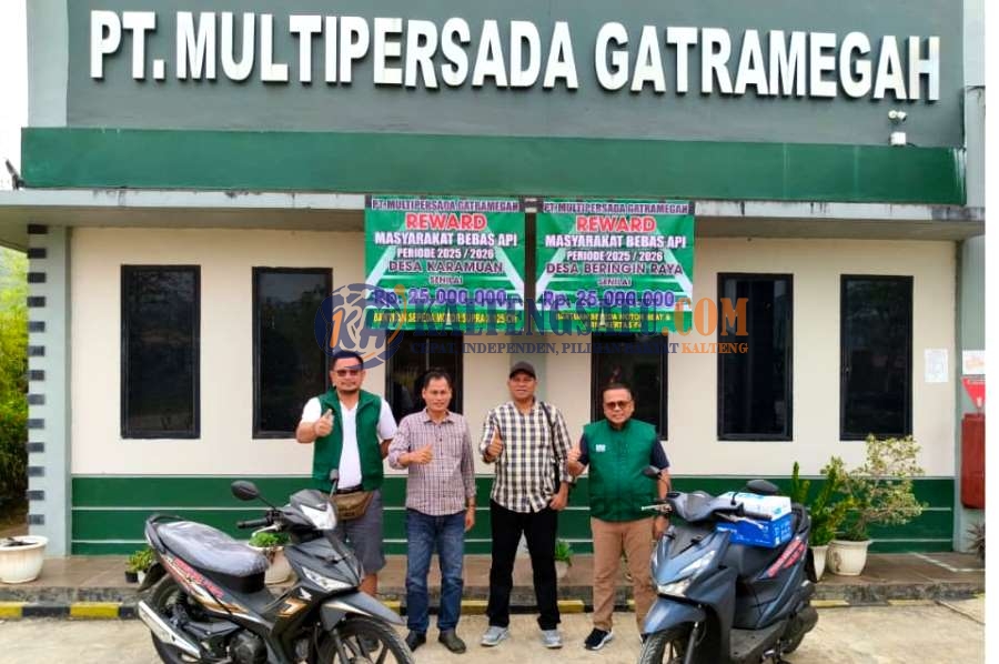 PT MPG Beri Reward Rp25 Juta kepada Desa yang Berhasil Cegah Karhutla