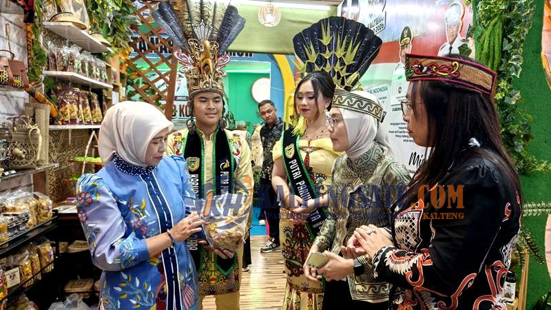 Ketua TP PKK Barut Hadiri Pembukaan Kalteng Expo 2026, Dorong Promosi UMKM dan Potensi Daerah