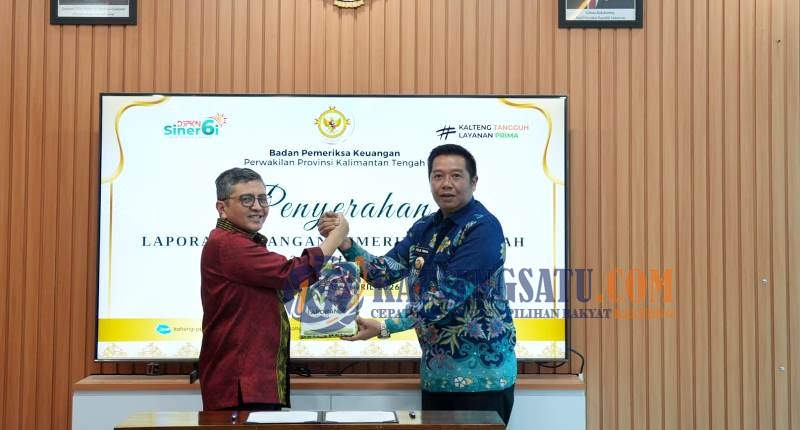Wabup Barito Utara Serahkan LKPD 2025 ke BPK Kalteng, Targetkan Kembali Raih Opini WTP