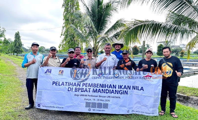 LPB Hatapa Gelar Pelatihan Pembenihan Ikan Nila untuk UMKM Perikanan