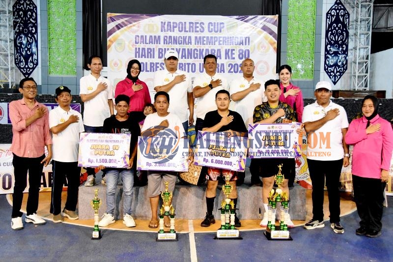 Kresna Barut Borong Gelar Juara, Kapolres Cup 2026 Ditutup Meriah di Arena Tiara Batara