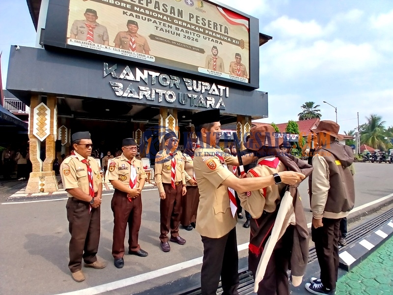 Bupati Barito Utara Beri Dukungan Penuh Kontingen Jamnas XII 2026