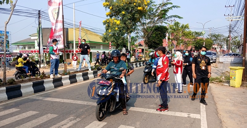 Dinkes Barito Utara Bagikan 1.000 Masker Antisipasi Kabut Asap