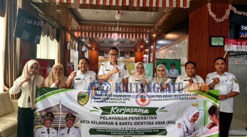Disdukcapil dan IBI Barito Utara Perkuat Kerja Sama Penerbitan Akta Ke