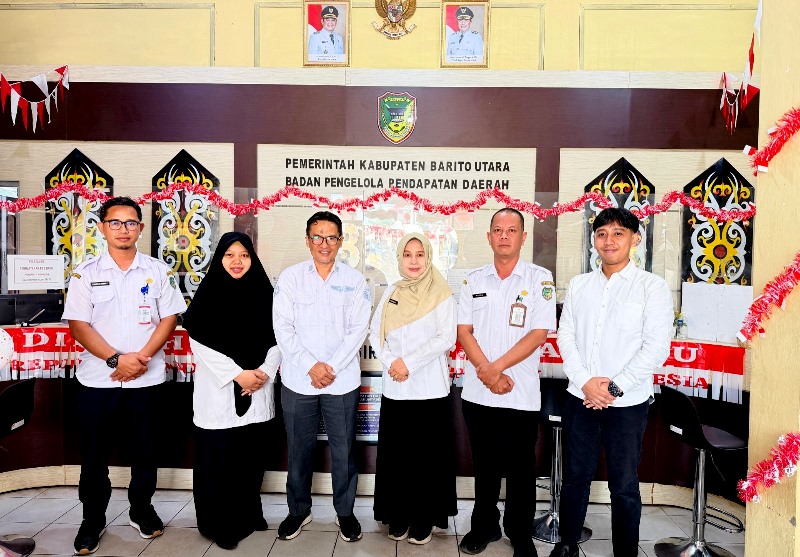 Kantor Pertanahan Barito Utara Perkuat Sinergi dengan BPPD Bahas Transformasi Layanan Validasi BPHTB