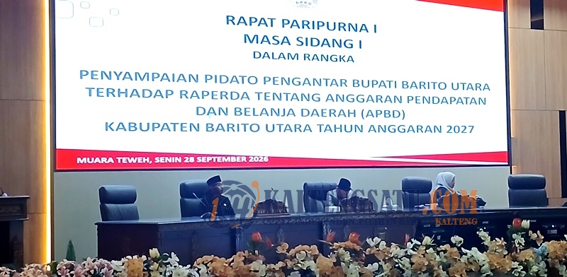 Rancangan APBD Barito Utara 2027 Capai Rp3,063 Triliun, Pendapatan Dit