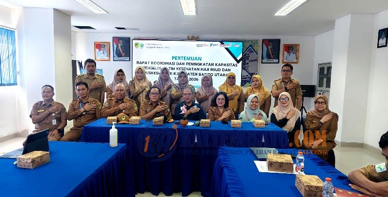 Tingkatkan Kapasitas Tim, Dinkes Barut Perkuat Pelayanan Kesehatan Jemaah Haji 2027