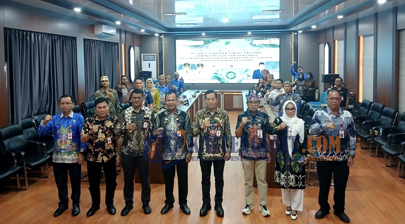 Sekda Barito Utara: Sertijab Pejabat Jadi Momentum Perkuat Tata Kelola