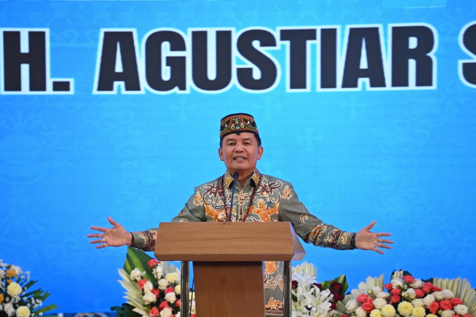  Palangka Raya – Gubernur Kalimantan Tengah Agustiar Sabran mengajak masyarakat terus merawat keru