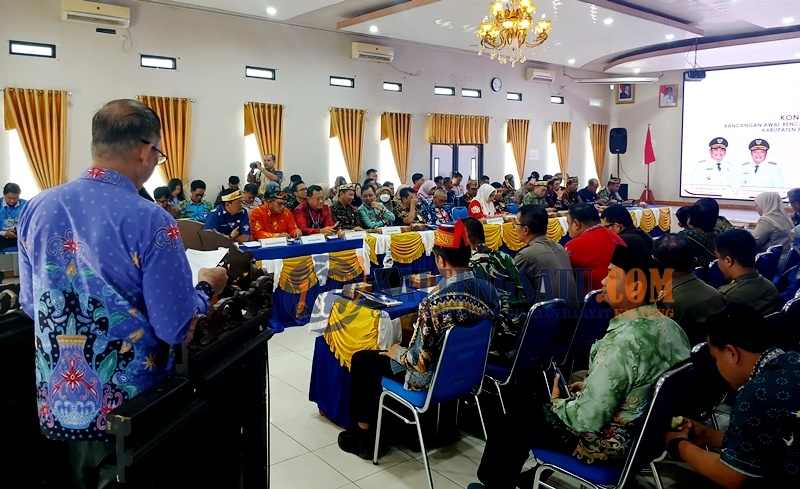 Forum Konsultasi Publik Rancangan Awal RKPD Kabupaten Barito Utara Tahun 2027 Digelar