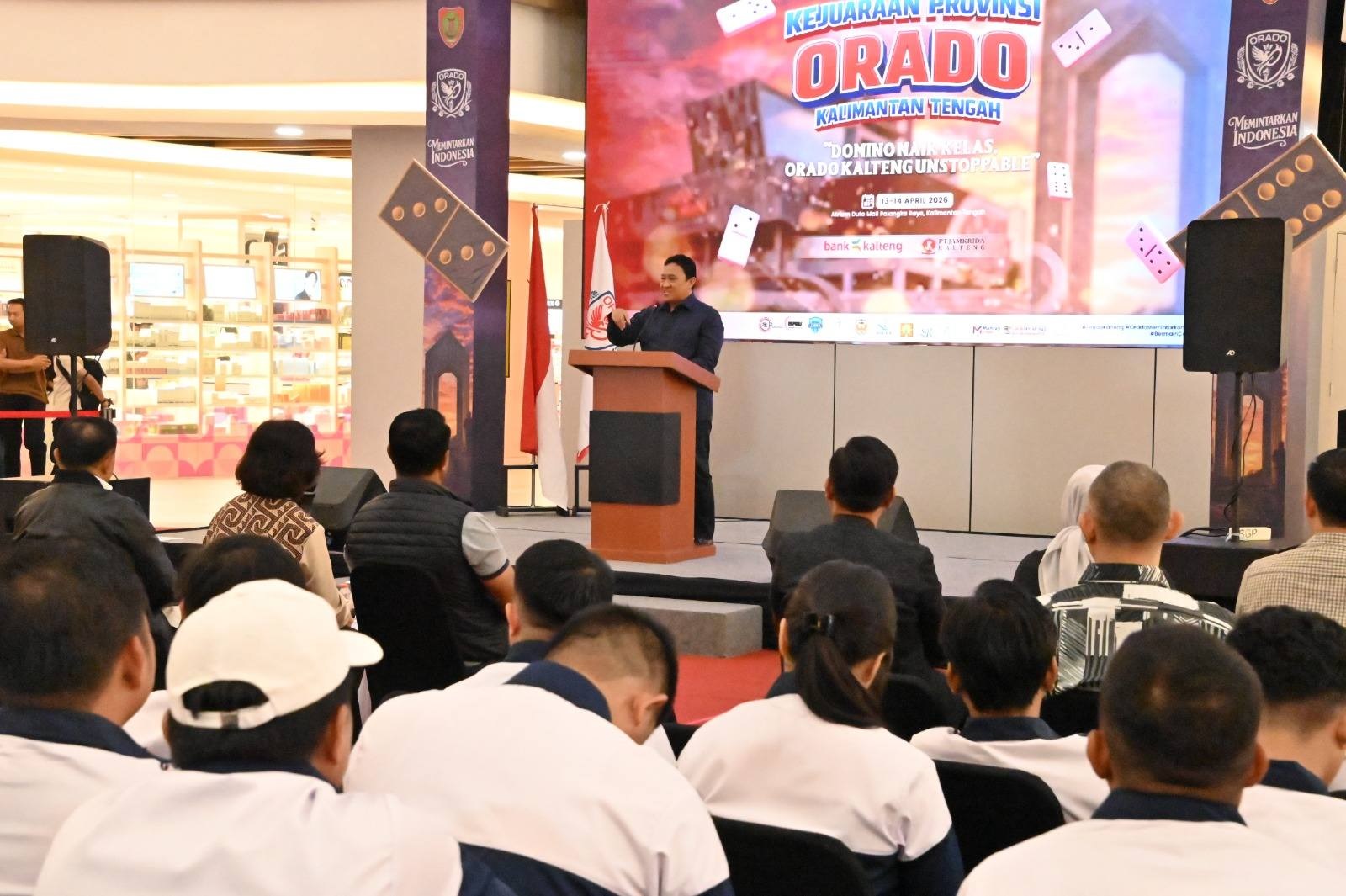 Wagub Nilai Permainan Domino Latih Kemampuan Berpikir Logis