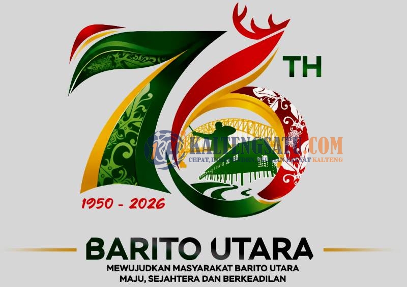 Pemkab Barito Utara Luncurkan Logo Hari Jadi ke-76, Usung Semangat Maju, Sejahtera dan Berkeadilan
