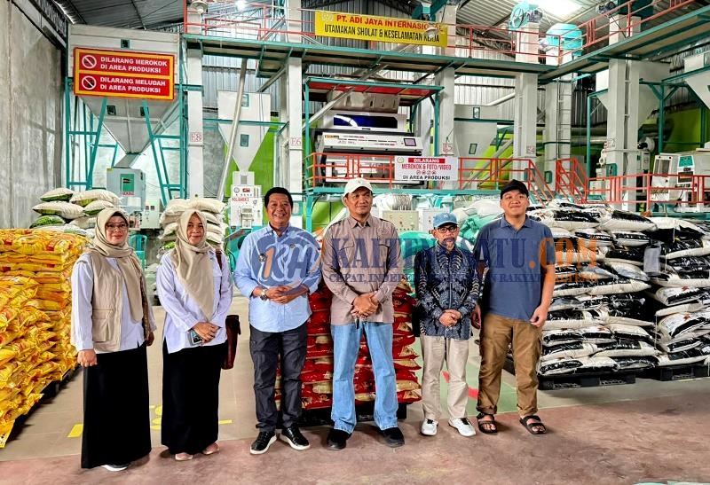 Wabup Barito Utara Pelajari Hilirisasi Pertanian di Nganjuk, Tinjau Pabrik Beras Terintegrasi