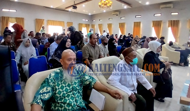 134 Calon Jemaah Haji Barut Ikuti Sosialisasi Pembinaan dan Pemeriksaan Kesehatan