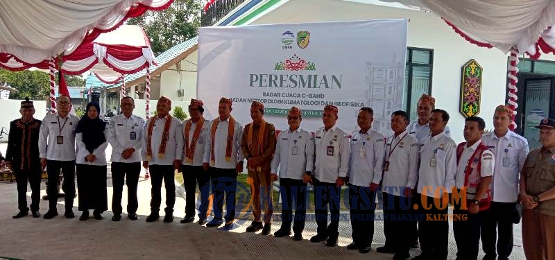 Radar Cuaca Muara Teweh Diresmikan, Bupati: Perkuat Keselamatan Penerbangan dan Mitigasi Bencana