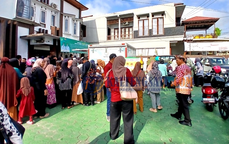Warga Serbu GPM Dinas KPP Barito Utara, Harga Terjangkau Disambut Antusias