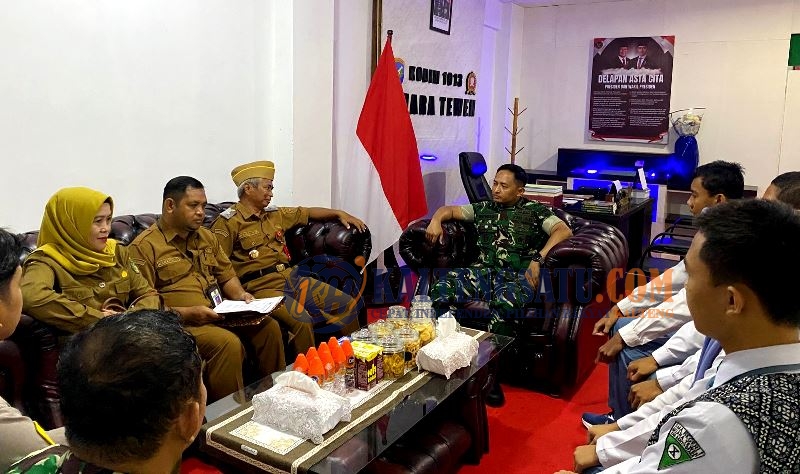 Dandim 1013 Muara Teweh Beri Motivasi Calon Paskibraka Barito Utara ke Tingkat Provinsi