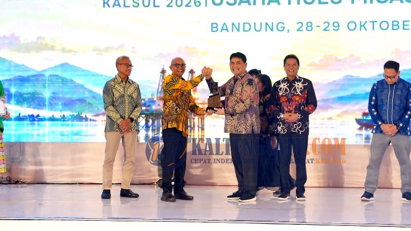 Bupati Terima Penghargaan atas Dukungan Barito Utara terhadap Kondusivitas Obvitnas Hulu Migas