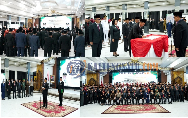 136 Pejabat Dilantik di Barito Utara, Bupati H Shalahuddin Tekankan Integritas dan Evaluasi Berkala