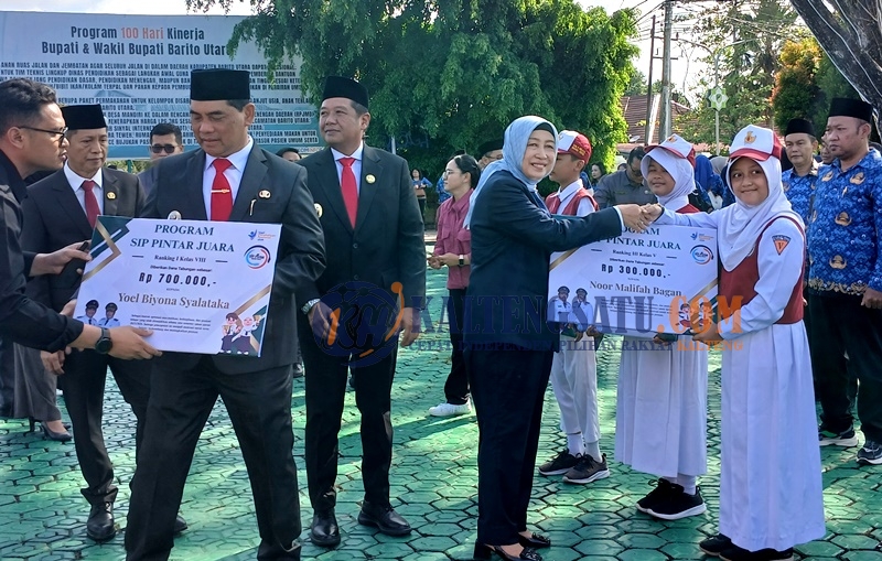 Ketua DPRD Barito Utara Dukung Program SIP Pintar Juara, Dorong Pelajar Terus Berprestasi