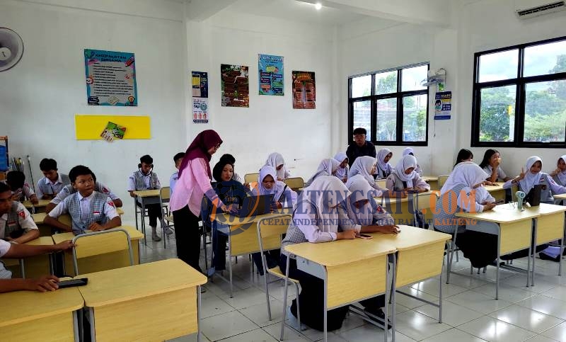 SMPN 1 Muara Teweh Gelar UKBI Adaptif, Ukur Kemahiran Bahasa Indonesia Siswa