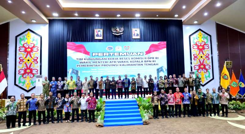 Wamen ATR BPN Minta Pemprov Kalteng Aktif Selesaikan Masalah Pertanahan Lewat GTRA