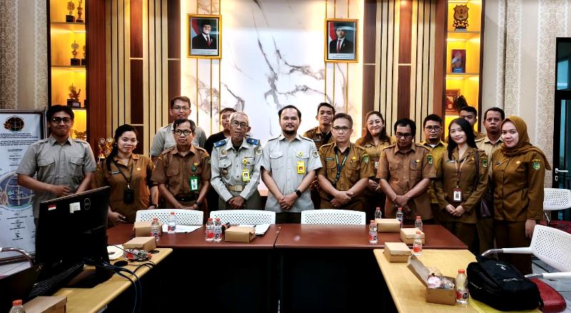Kantah Barito Utara Gelar Rakor Persiapan Pembaruan Zona Nilai Tanah