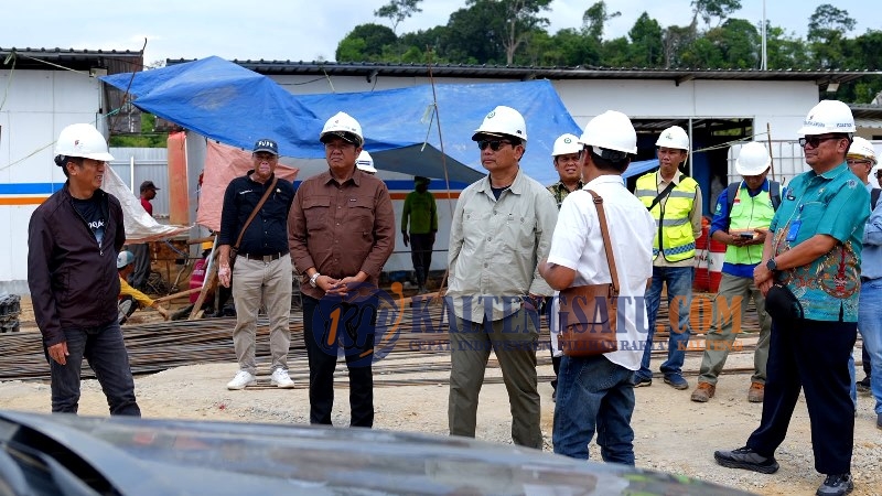 Bupati Minta Proyek Jembatan Lemo dan PDAM Jingah Tepat Waktu Tanpa Korbankan Kualitas