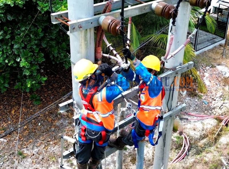 PLN ULP Buntok Rampungkan Pemeliharaan Darurat Gardu Induk, Pasokan Li