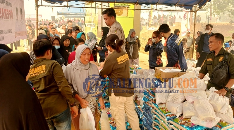 Pasar Murah Hadir di Lahei, Disdagrin Sediakan 500 Paket Kebutuhan Pok