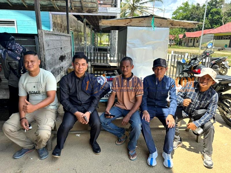 Patih Herman AB Soroti Minimnya Tenaga Kesehatan di Desa Haragandang Saat Kunker DPRD Barito Utara