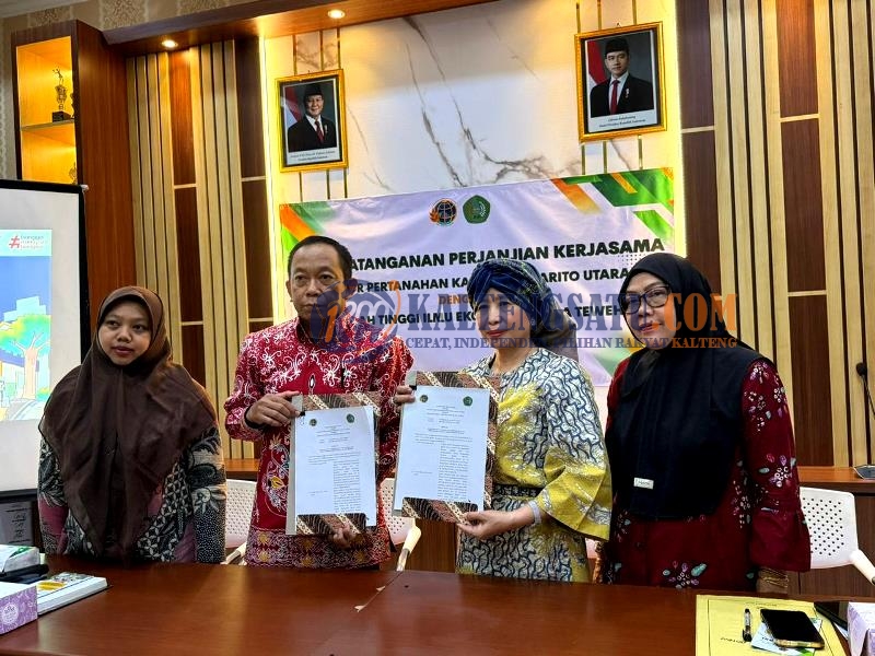 Kantah Barito Utara Gandeng STIE Muara Teweh Percepat Sertifikasi Tanah Wakaf dan Rumah Ibadah